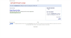 Desktop Screenshot of content4.beta.sportpost.com